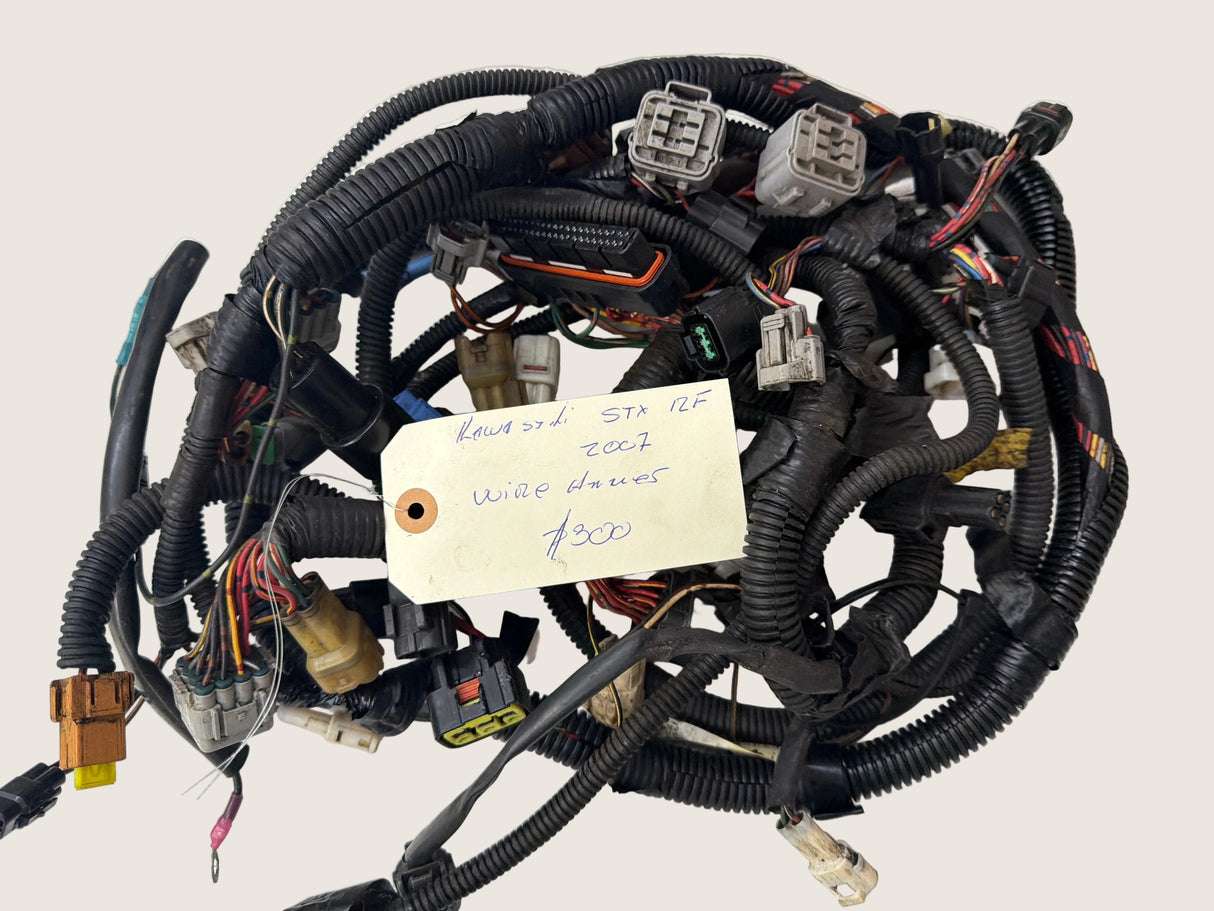 2007 Kawasaki STX 12F wire Harness used Unit - MIAMI JET SKI MOTORSPORTS