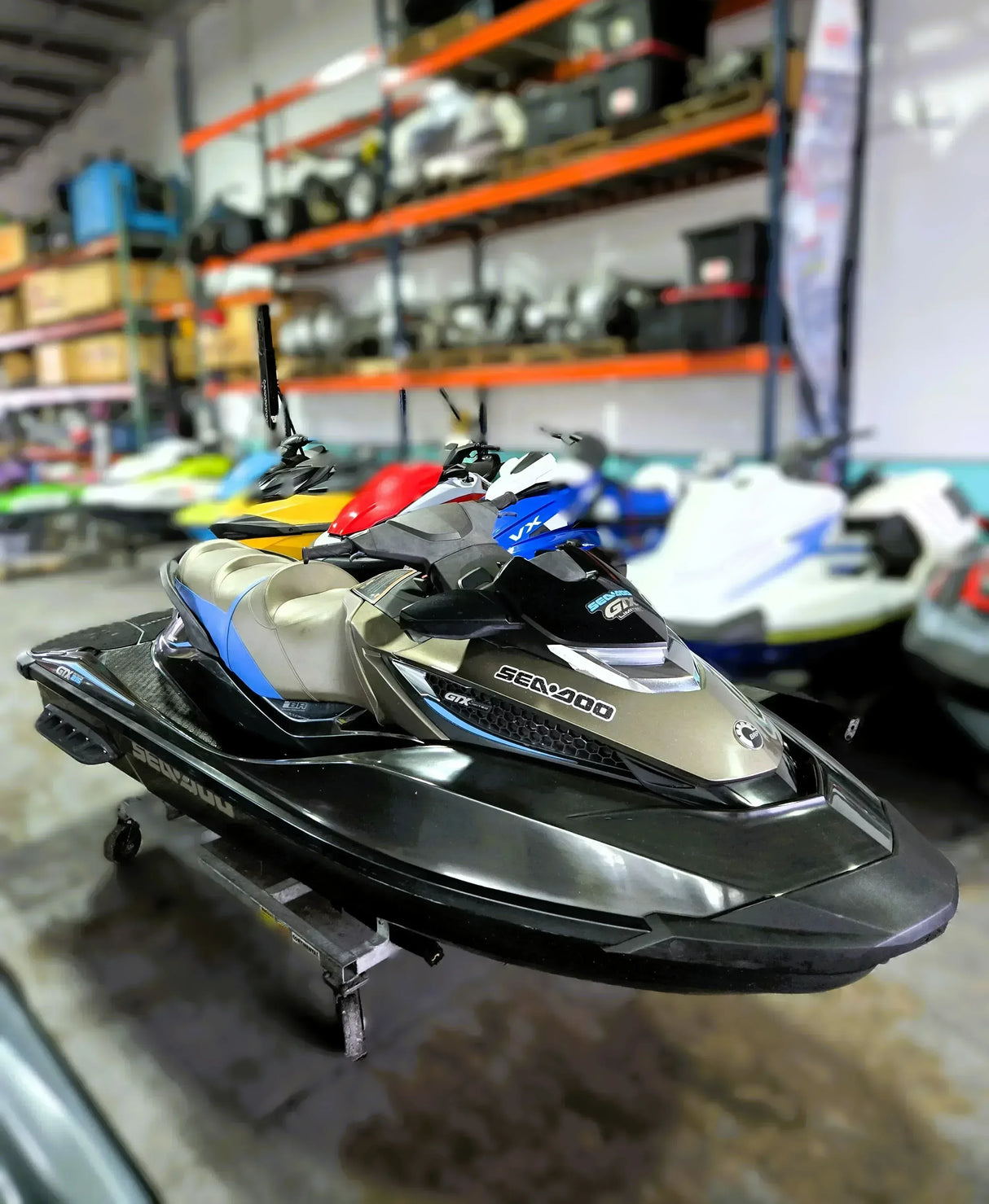 2017 Sea Doo GTI used , 4 Stroke Engine, 69 hours Pre-Owned Jet Ski - MIAMI JET SKI MOTORSPORTS