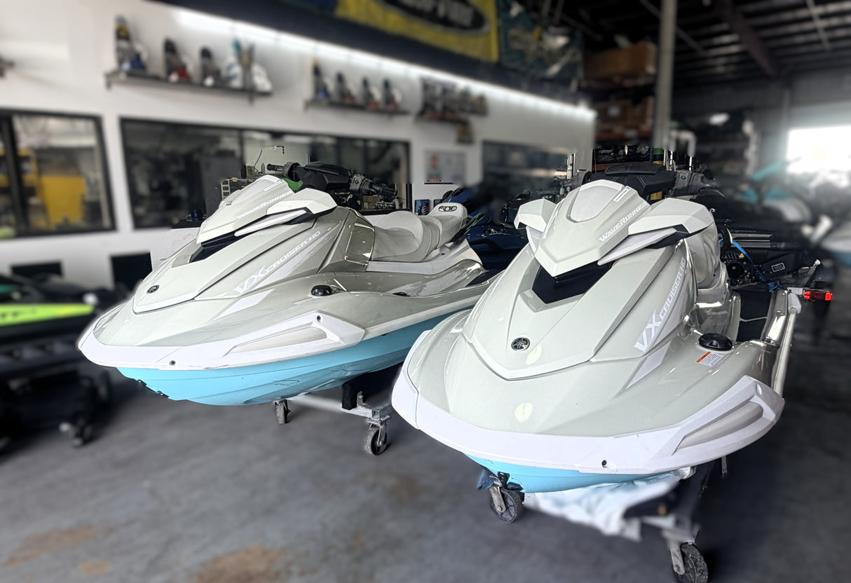 Set of Two 2025 Yamaha Jet Skis – 1.8L High Output Engines with Reverse