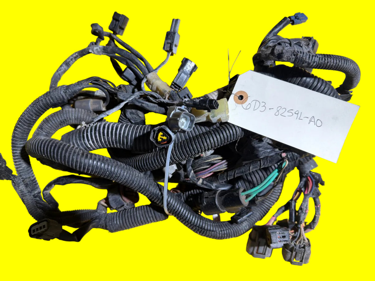 OEM Yamaha 1.8L wire harness for 2015-2017 HO models, electrical part by MIAMIJETSKIMOTORSPORTS, shown in image 6d3-8259l-a0.