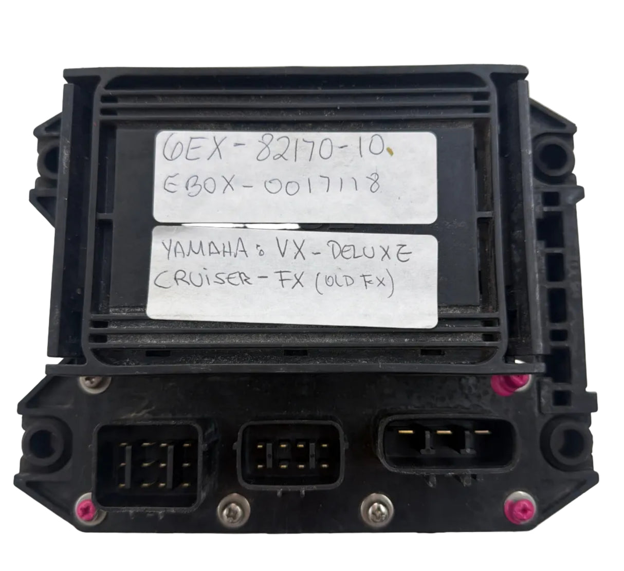 Yamaha VX Deluxe, VX Cruiser, FX ECU electrical part by MIAMIJETSKIMOTORSPORTS, P/N 6EX-82170-10, showing the ECU unit.