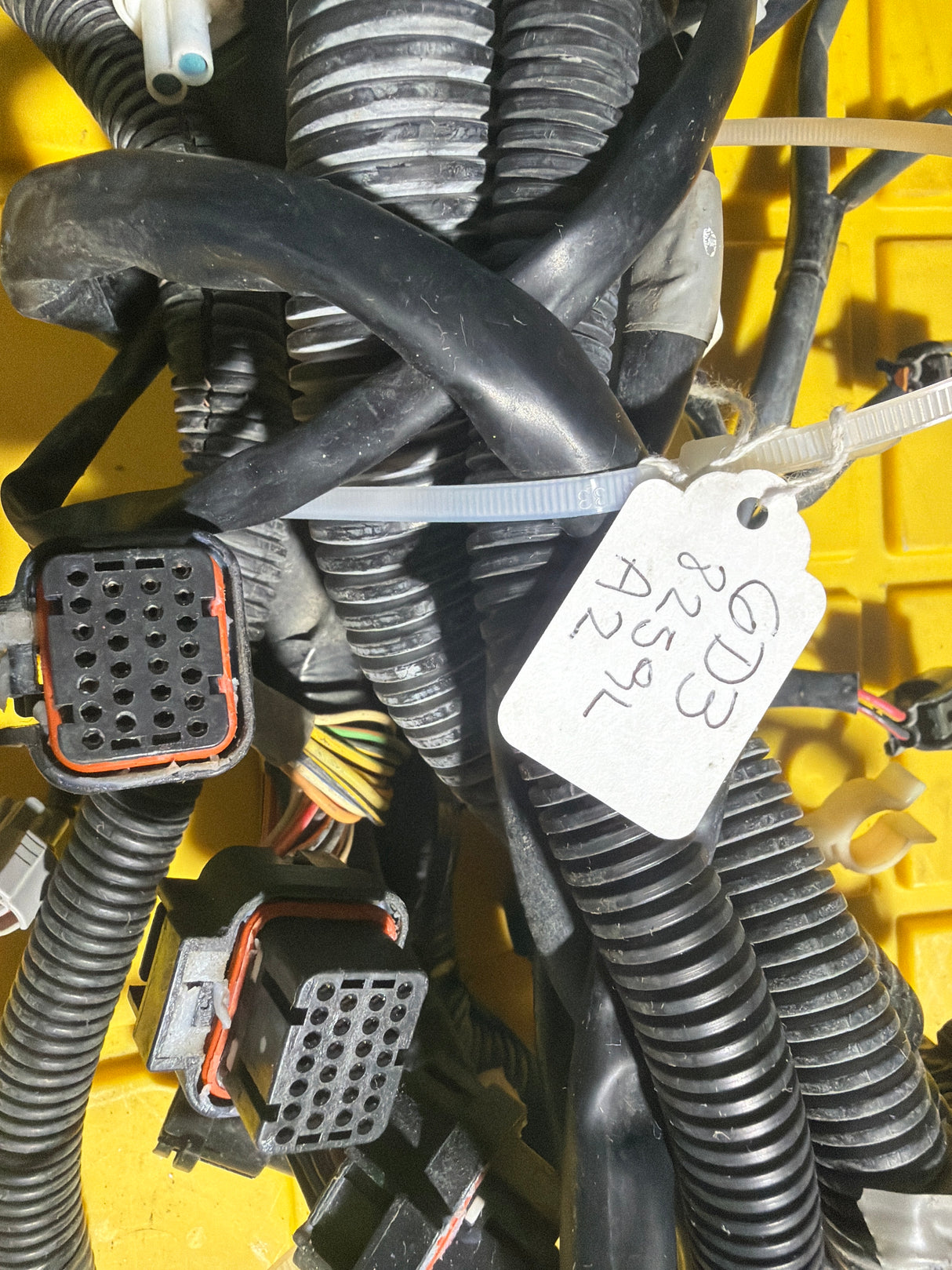 Used OEM Yamaha wire harness 6D3-8259L-A2 from MIAMIJETSKIMOTORSPORTS, electrical part with multiple connectors and wiring.