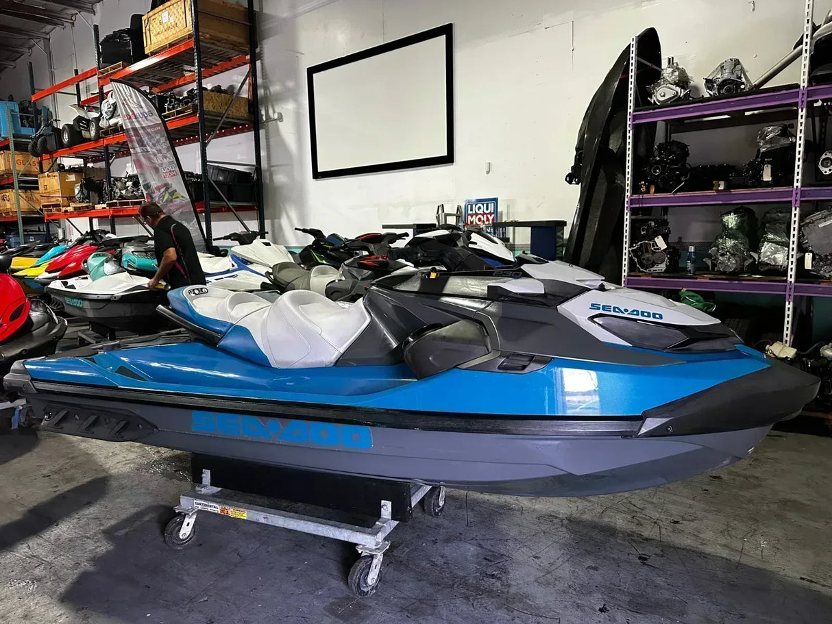 2020 Sea Doo GTX 230-Supercharged – 73 Hrs | Reverse | Pre-Owned Jet Ski Sound System -fresh maintenance, 3rd person seat - MIAMI JET SKI MOTORSPORTS