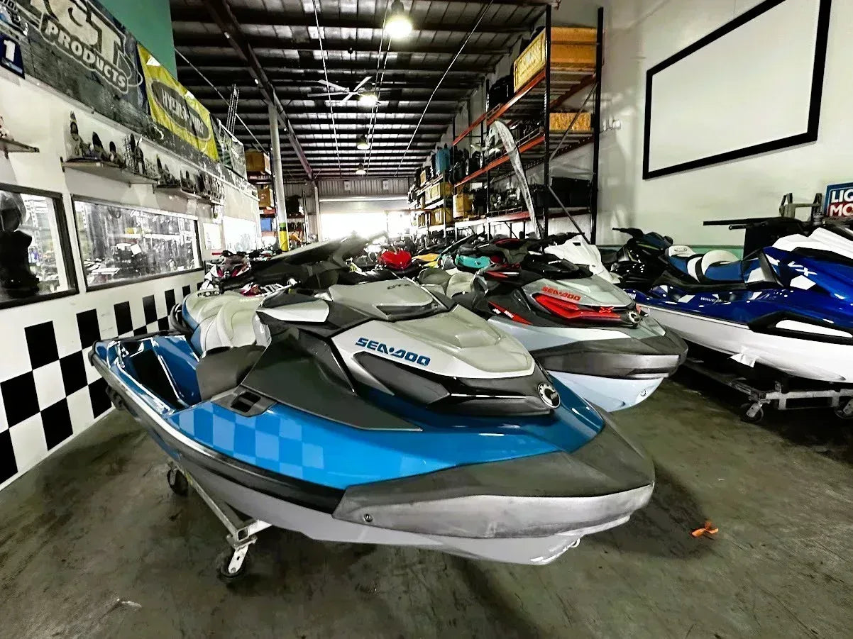 2020 Sea Doo GTX 230-Supercharged – 73 Hrs | Reverse | Pre-Owned Jet Ski Sound System -fresh maintenance, 3rd person seat - MIAMI JET SKI MOTORSPORTS
