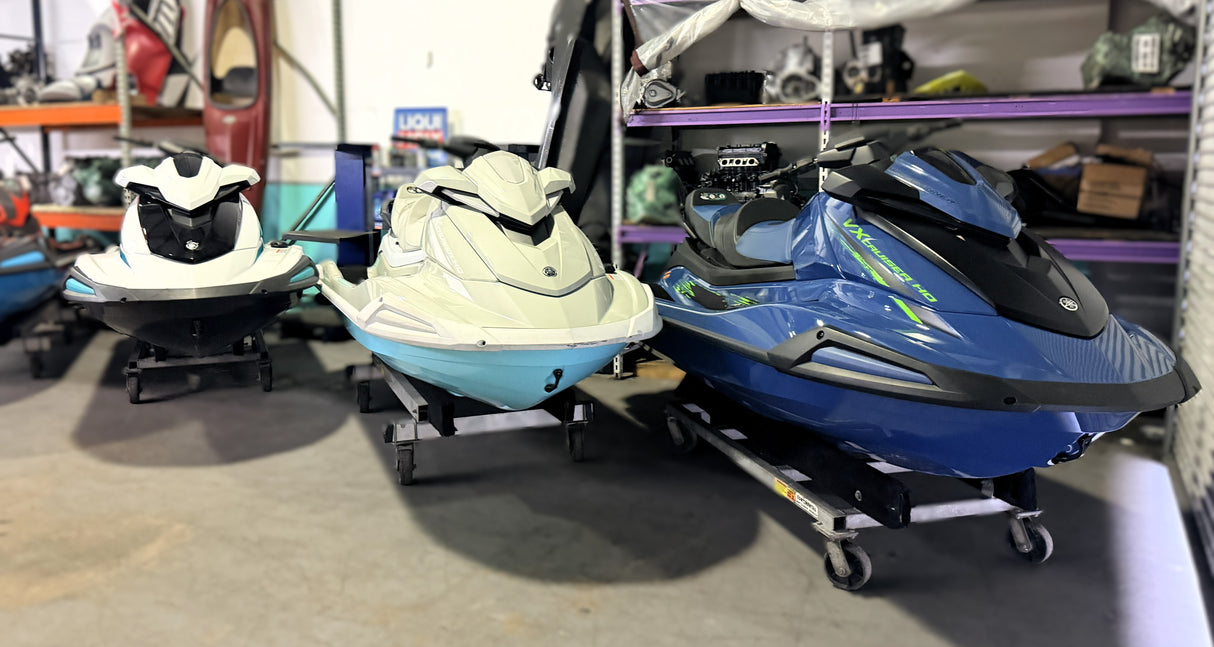 THREE pre-owned 2025 Yamaha VX 110HP units 1100cc Engine 4 Stroke 110hp Units