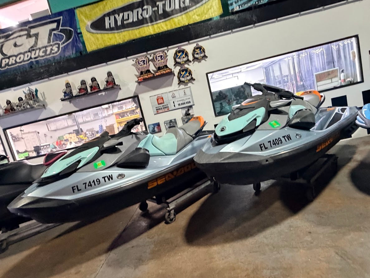 SET OF TWO - 2024 Sea-Doo GTI SE 170 HP - Pre-Owned | Sound System | 82 & 86 Hours