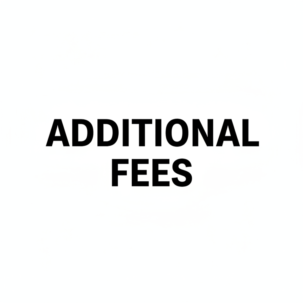 Image showing additional fees label for Miami Jet Ski Motorsports MWS fee generated product