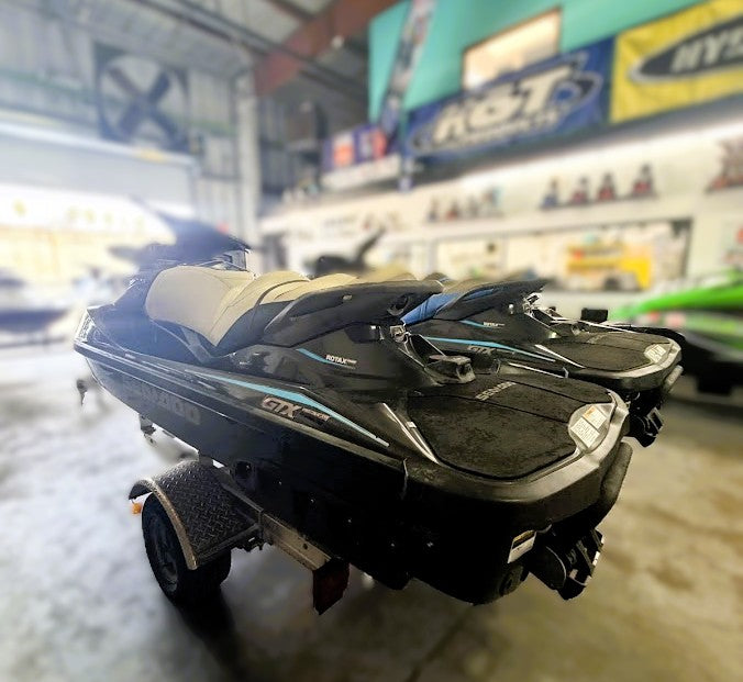 2015 & 2016 Sea Doo GTX Limited 260 Supercharged Pair with Double Aluminum Trailer - MIAMI JET SKI MOTORSPORTS