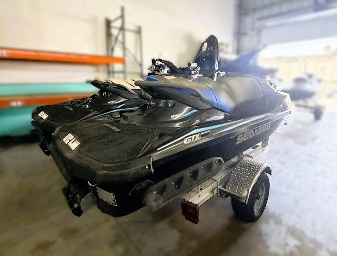 2015 & 2016 Sea Doo GTX Limited 260 Supercharged Pair with Double Aluminum Trailer - MIAMI JET SKI MOTORSPORTS