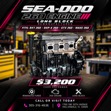 Sea Doo 260 Remanufactured Engine with titanium Retainers - Core Exchange Program