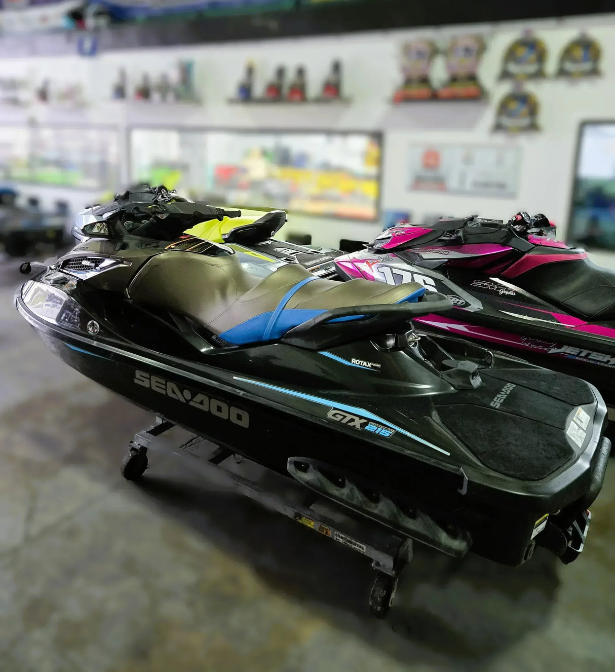 2017 Sea Doo GTI used , 4 Stroke Engine, 69 hours Pre-Owned Jet Ski - MIAMI JET SKI MOTORSPORTS 