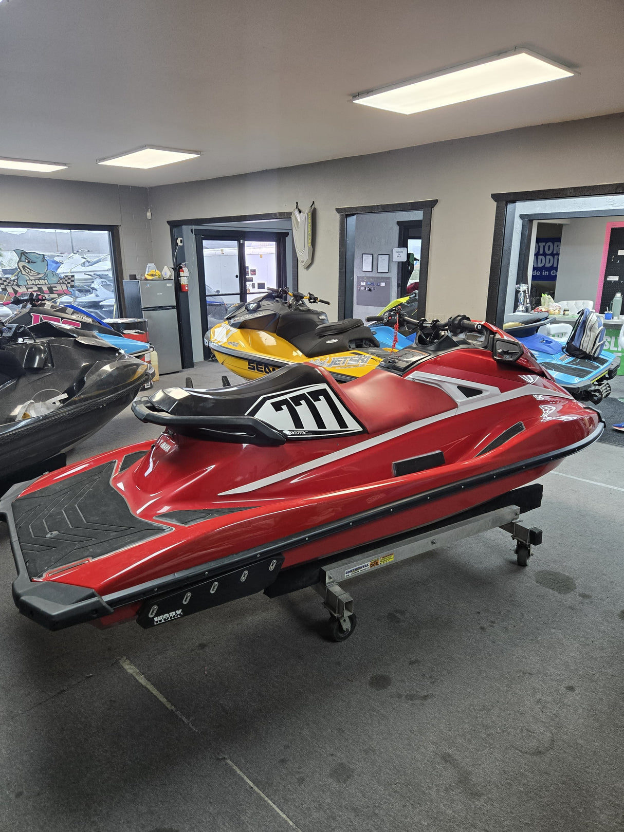 Selling a Low hours 1️⃣ owner 2018 Yamaha GP1800R . This is a Super Stock professional Build. This Ski is set up for buoy Course Racing. Pre-Owned Jet Ski - MIAMI JET SKI MOTORSPORTS 
