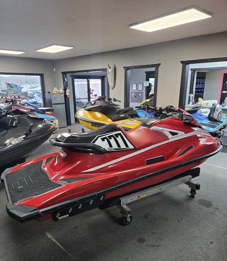 Selling a Low hours 1️⃣ owner 2018 Yamaha GP1800R . This is a Super Stock professional Build. This Ski is set up for buoy Course Racing. Pre-Owned Jet Ski - MIAMI JET SKI MOTORSPORTS 