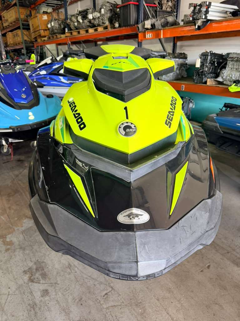Used 2019 Sea-Doo GTX SE 130 jet ski with 75 hours, featuring a sleek design and personal watercraft features.