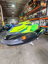 Pre-owned 2019 Sea-Doo GTX SE 130 jet ski with 75 hours, featuring a sleek design and personal watercraft features.