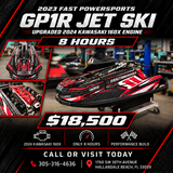 2023 Fast Powersports GP1R Jet Ski - Upgraded Kawasaki 160X Engine (8 Hours)