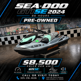 2024 Sea-Doo GTI SE 170 HP – 1630cc – Sound System -86 Hours – iBR & iDF System – Jet Ski (Copy)