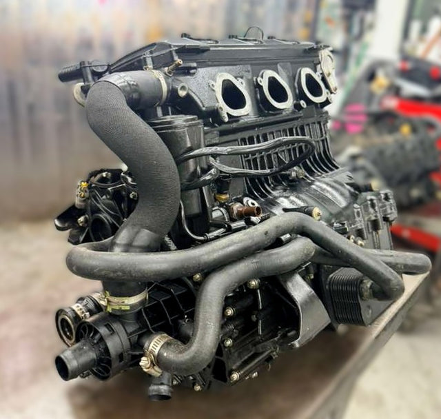 Pre-owned 2024 Sea-Doo GTI SE 170 engine by Miami Jet Ski Motorsports, showing the complete ACE 1630 engine with iDF system.