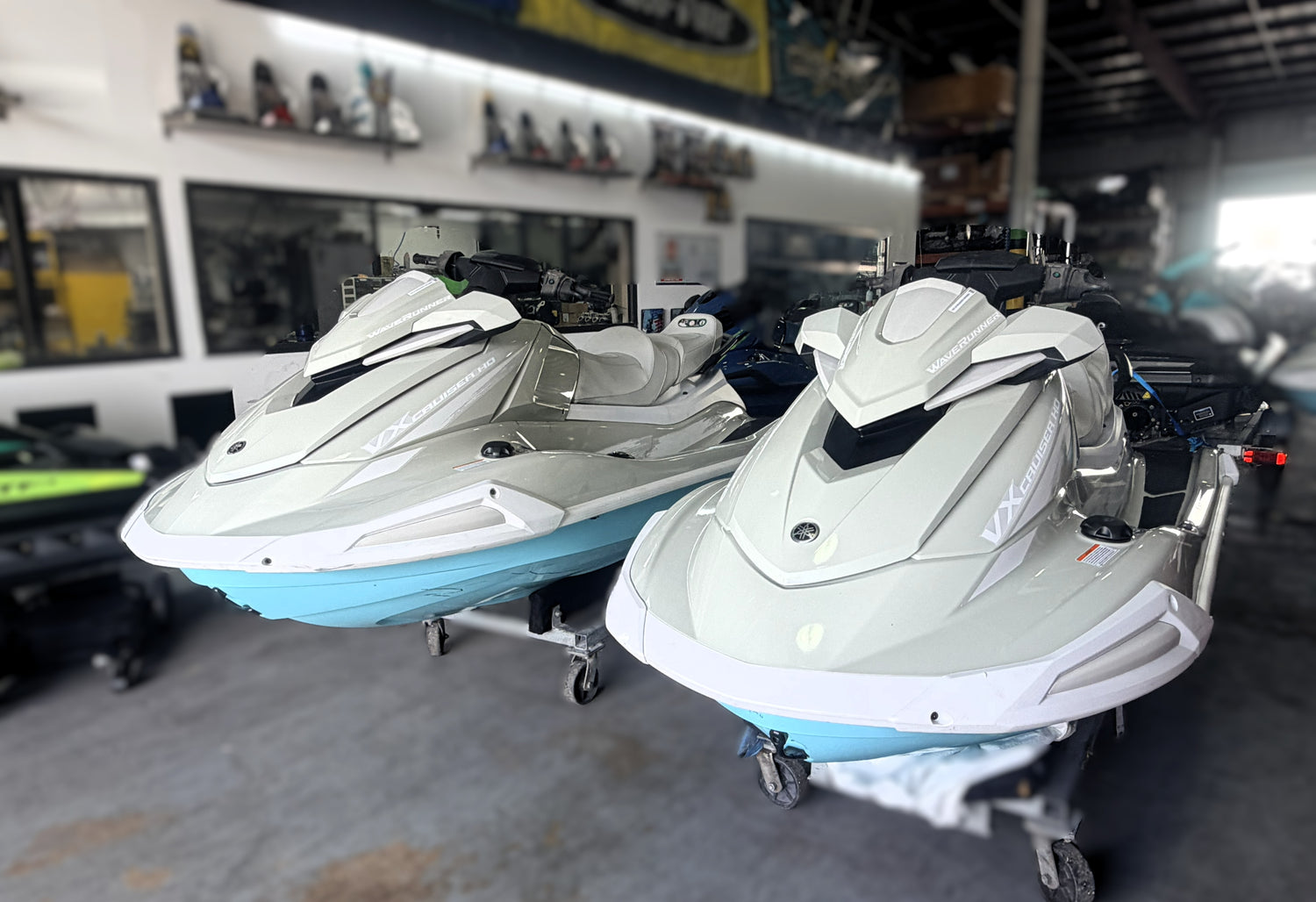 Set of Two 2025 Yamaha Jet Skis – 1.8L High Output Engines with Reverse
