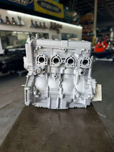 Remanufactured Yamaha MR-1 engine with 160 HP high output, showcasing the engine's polished metal components and compact design.