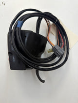 Yamaha RIDE Control Switch Assembly for right handlebar, electrical part by MIAMIJETSKIMOTORSPORTS, shown on a motorcycle handlebar