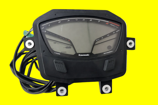 OEM Kawasaki Jet Ski gauge meter assembly by MIAMIJETSKIMOTORSPORTS showing electrical parts for jet ski dashboard.