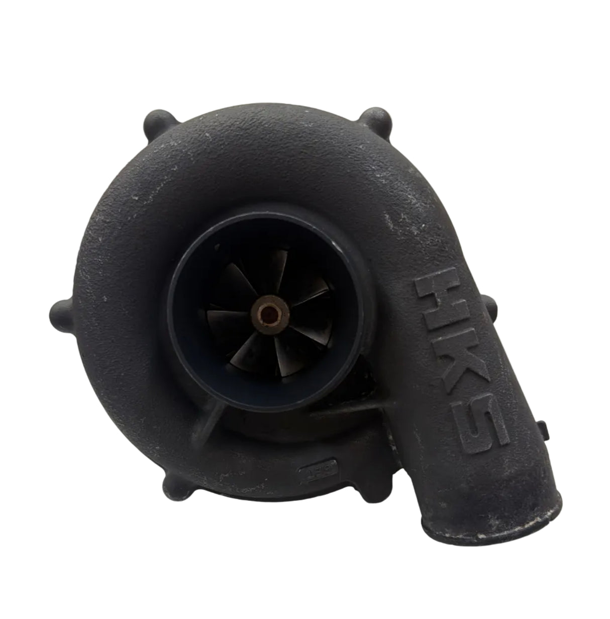 HKS turbocharger for Yamaha 1.8L SVHO, GP1800R and FX SVHO, electrical parts upgrade, with visible metal components and branding