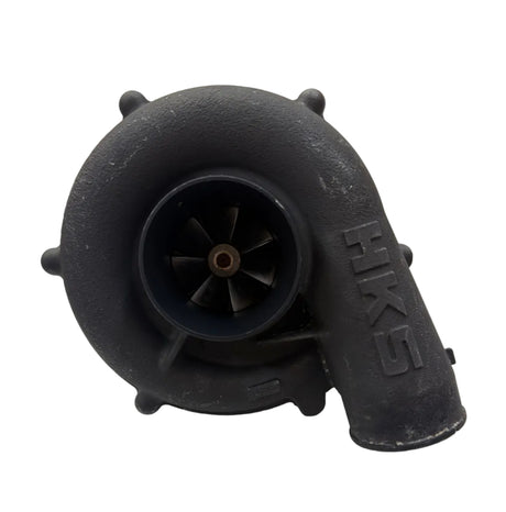 HKS turbocharger for Yamaha 1.8L SVHO, GP1800R and FX SVHO, electrical parts upgrade, with visible metal components and branding