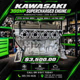 Kawasaki 300HP Supercharged Remanufactured Engine – Long Block | Core Exchange