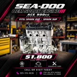 Sea-Doo Spark ACE 900cc Remanufactured Engine – OEM Long Block | Core Exchange