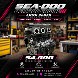 Sea-Doo 300 Remanufactured Engine – 300HP Long Block | Core Exchange Program