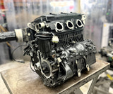 Pre-owned Sea-Doo 300 engine by Miami Jet Skis Motorsports, 1603cc, 18 hours, ready for installation, shown in image.