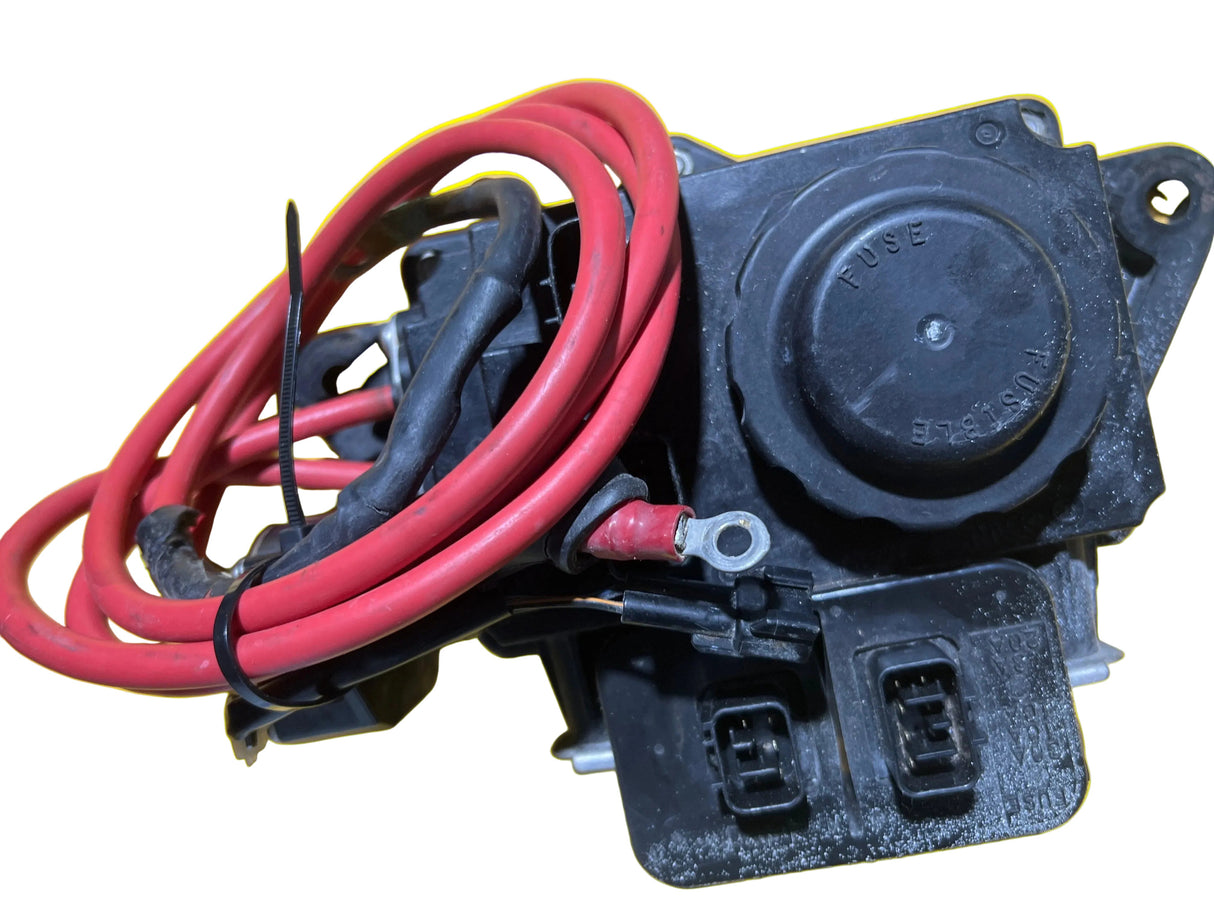 Yamaha E-Box electrical fuse and relay box by MIAMIJETSKIMOTORSPORTS, showing the black plastic housing with wiring connections.