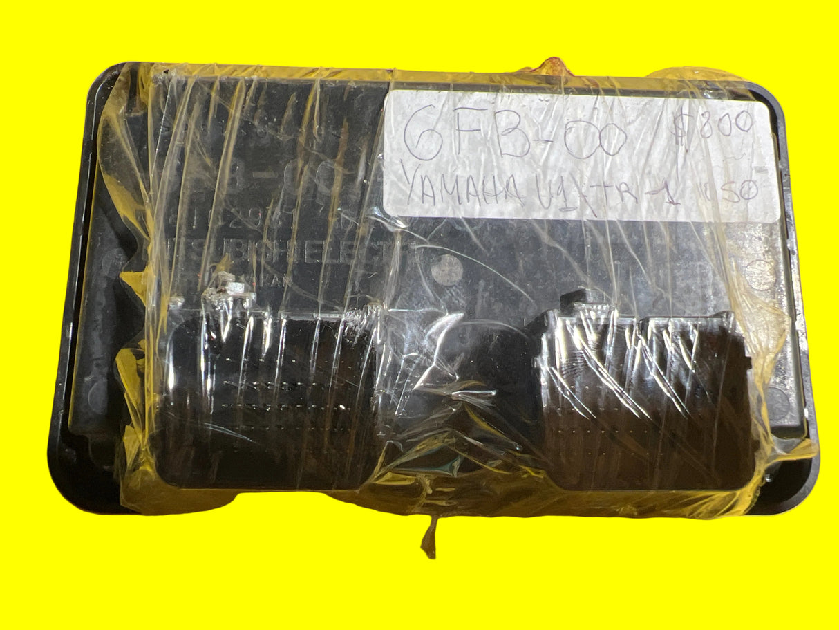 Used MIAMIJETSKIMOTORSPORTS Yamaha VX TR-1 1050 GFB-00 ECU computer showing circuit board and electrical components.