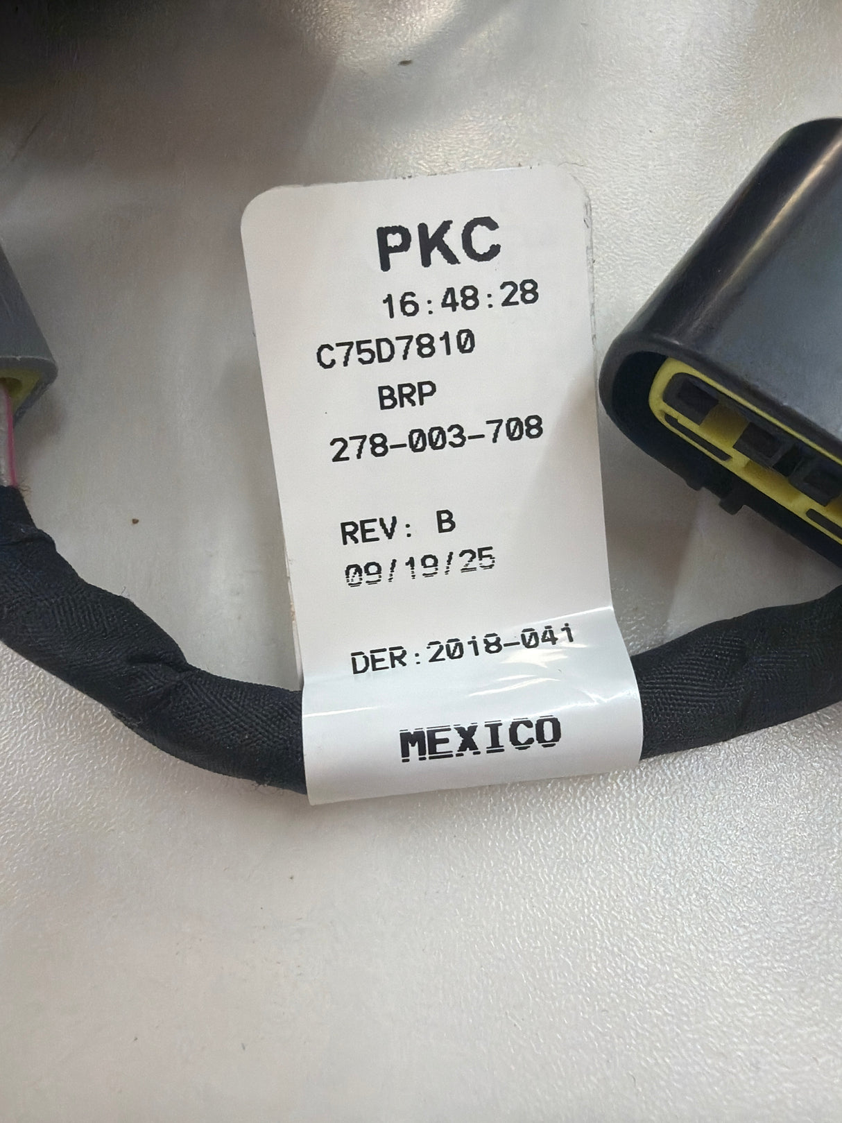 NEW OEM Sea-Doo 4-TEC Engine Wire Harness 278-003-708 REV B – Genuine BRP - MIAMI JET SKI MOTORSPORTS 