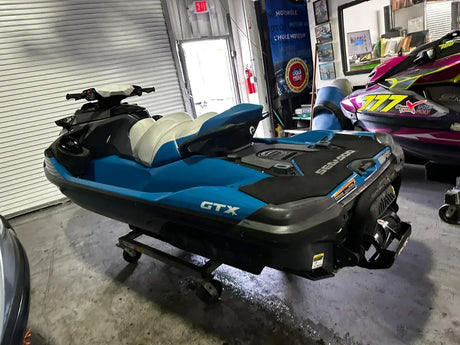 2020 Sea Doo GTX 230-Supercharged – 73 Hrs | Reverse | Pre-Owned Jet Ski Sound System -fresh maintenance, 3rd person seat - MIAMI JET SKI MOTORSPORTS 