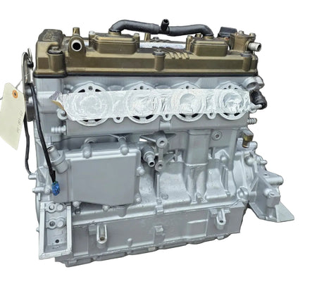 Remanufactured Kawasaki Ultra 260 long block engine with MIAMI JET SKI MOTORSPORTS branding, shown in a clean, detailed view.