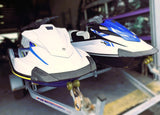 Set of Two Jet Skis & Trailer: 2015 & 2018 Yamaha VX 110 HP with Double Aluminum Trailer - MIAMI JET SKI MOTORSPORTS 