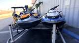 2022 Sea Doo GTI 170 HP & 2020 Sea Doo GTX 230 w/ Double Aluminum Trailer - MIAMI JET SKI MOTORSPORTS 