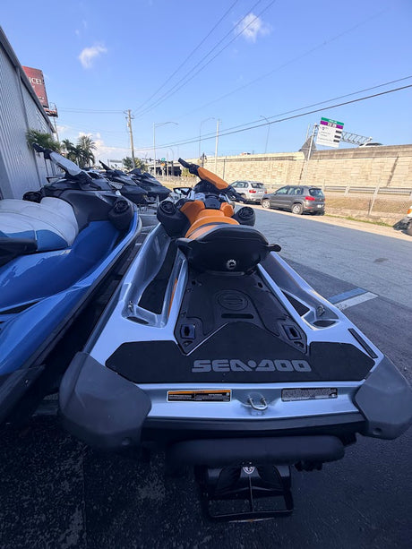 2022 Sea Doo GTI 170 HP & 2020 Sea Doo GTX 230 w/ Double Aluminum Trailer - MIAMI JET SKI MOTORSPORTS 