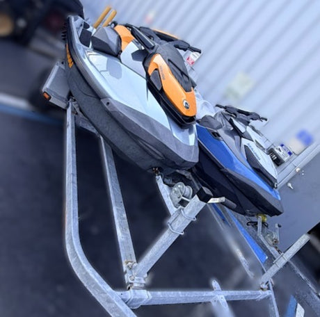 2022 Sea Doo GTI 170 HP & 2020 Sea Doo GTX 230 w/ Double Aluminum Trailer - MIAMI JET SKI MOTORSPORTS 