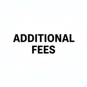 Image showing additional fees label for Miami Jet Ski Motorsports MWS fee generated product