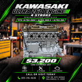 Kawasaki Ultra 260 Remanufactured Long Block Engine – Core Exchange