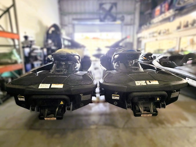 2015 & 2016 Sea Doo GTX Limited 260 Supercharged Pair with Double Aluminum Trailer - MIAMI JET SKI MOTORSPORTS 