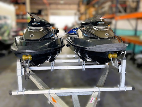 2015 & 2016 Sea Doo GTX Limited 260 Supercharged Pair with Double Aluminum Trailer - MIAMI JET SKI MOTORSPORTS 