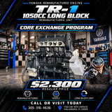 Yamaha TR-1 , 1050cc Remanufactured Long Block Unit