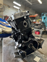 Remanufactured Yamaha 1.8L SVHO engine for FX Cruiser SVHO, FX SVHO, GP1800R SVHO models, shown in a detailed side view.